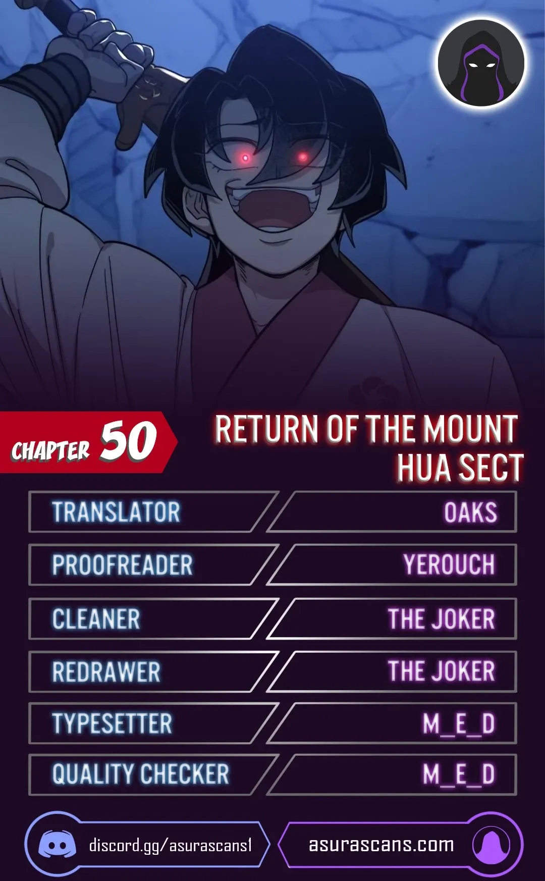 Return of the Mount Hua Sect Chapter 50 Page 1