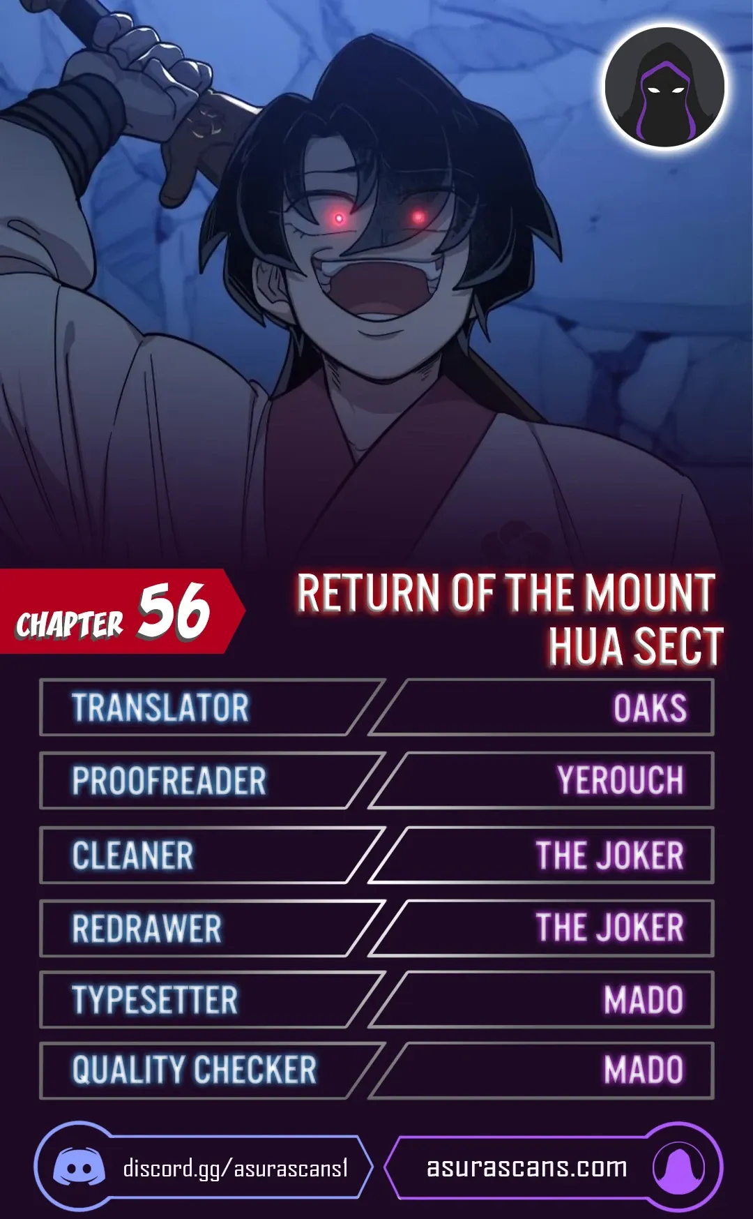 Return of the Mount Hua Sect Chapter 56 Page 1