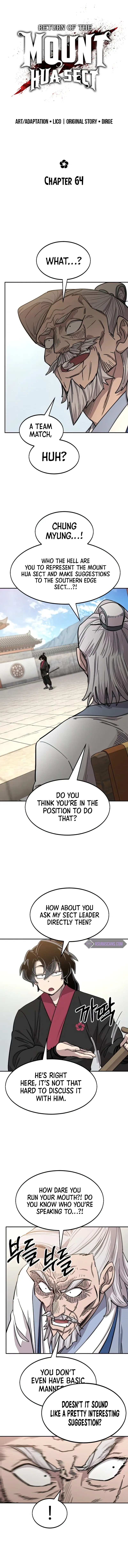 Return of the Mount Hua Sect Chapter 64 Page 9