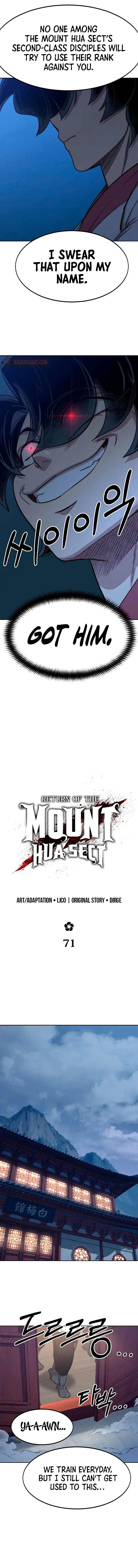 Return of the Mount Hua Sect Chapter 71 Page 9