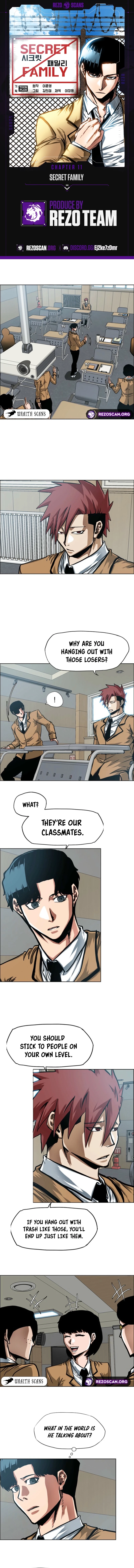 Secret Family Chapter 11 Page 1