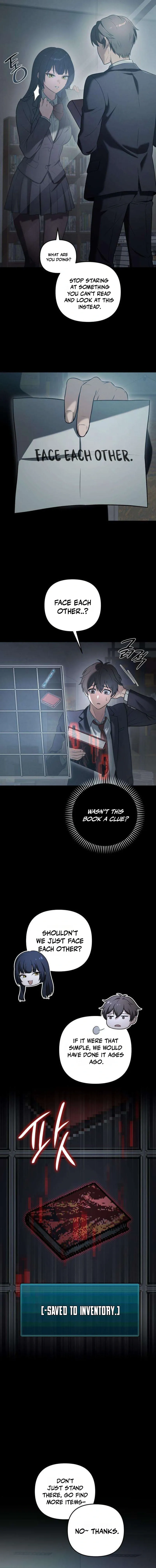 Surviving in an RPG Maker Horror Game Chapter 5 Page 8
