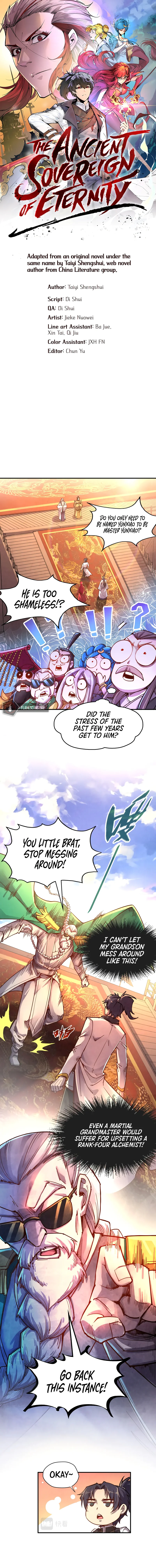 The Ancient Sovereign of Eternity Chapter 110 Page 2