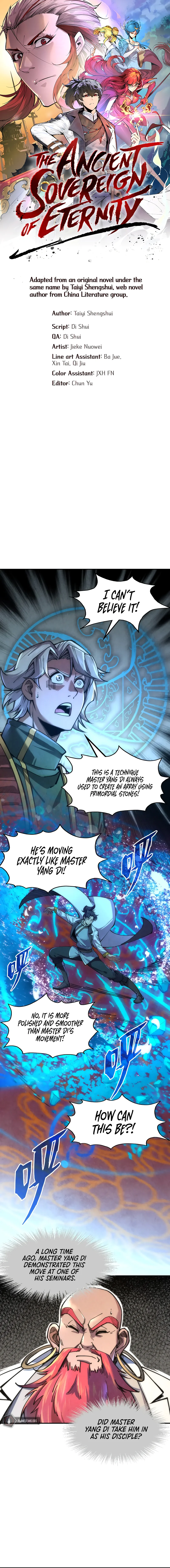 The Ancient Sovereign of Eternity Chapter 112 Page 1