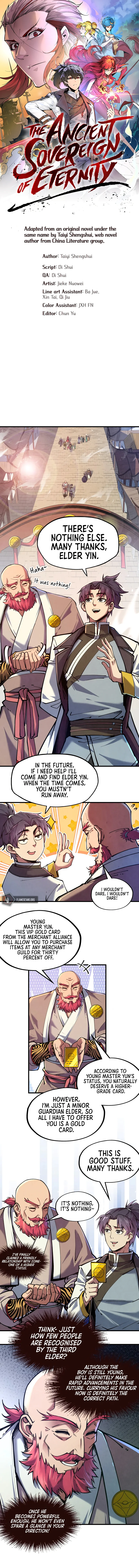 The Ancient Sovereign of Eternity Chapter 128 Page 1