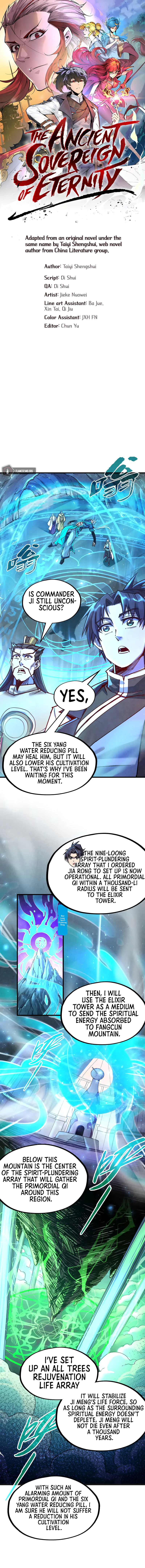 The Ancient Sovereign of Eternity Chapter 141 Page 1