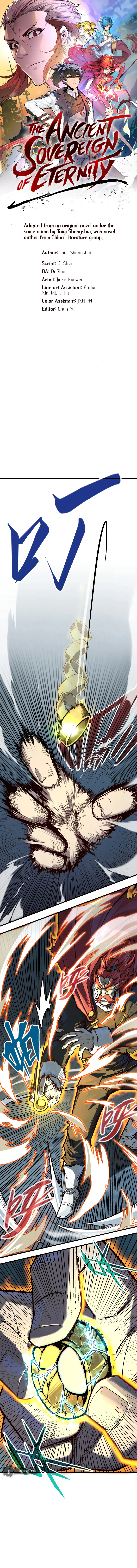 The Ancient Sovereign of Eternity Chapter 153 Page 1