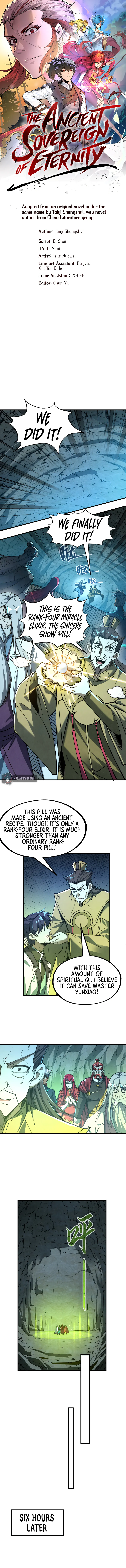 The Ancient Sovereign of Eternity Chapter 154 Page 1