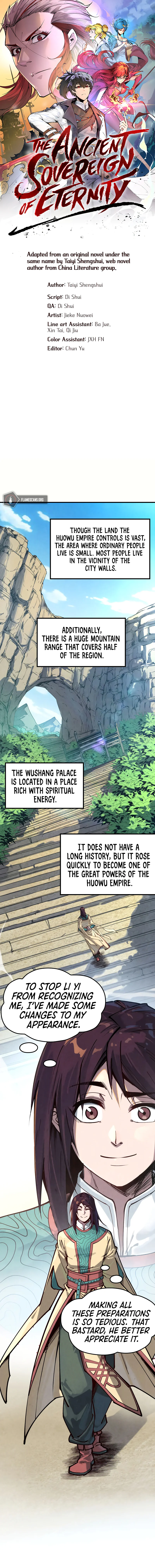 The Ancient Sovereign of Eternity Chapter 155 Page 1