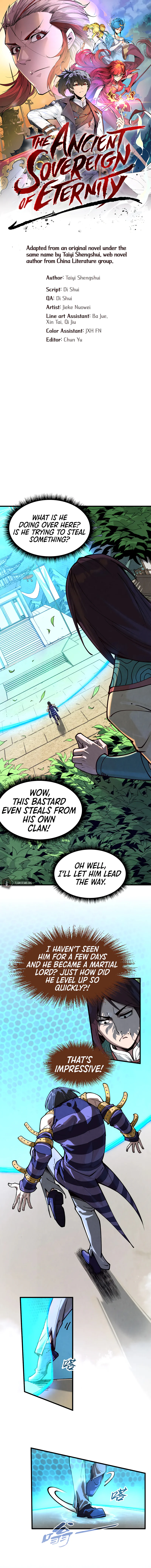 The Ancient Sovereign of Eternity Chapter 156 Page 1
