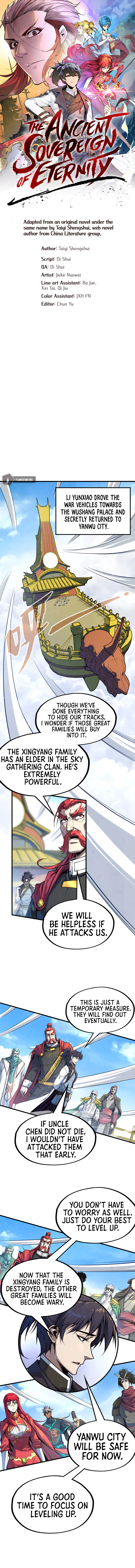 The Ancient Sovereign of Eternity Chapter 164 Page 1