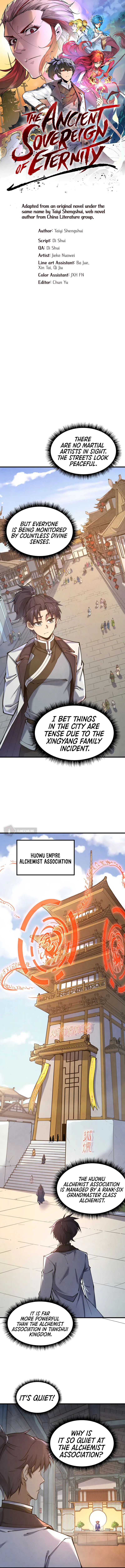 The Ancient Sovereign of Eternity Chapter 165 Page 1