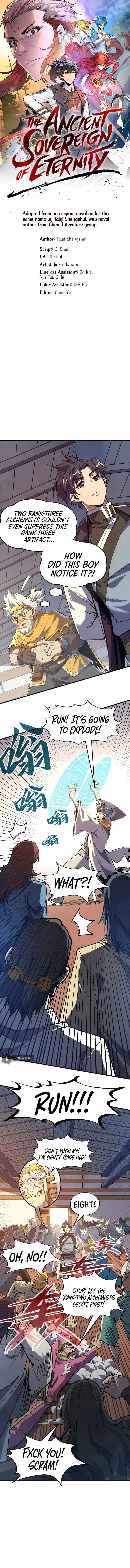 The Ancient Sovereign of Eternity Chapter 166 Page 1