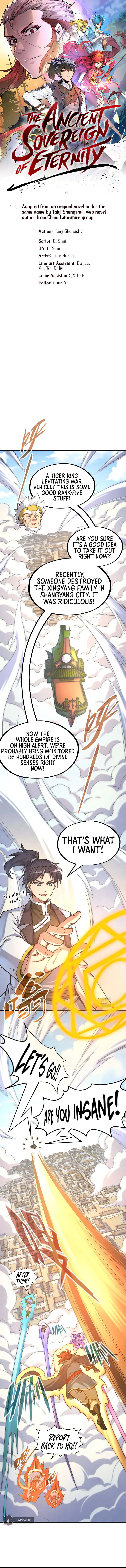 The Ancient Sovereign of Eternity Chapter 169 Page 1
