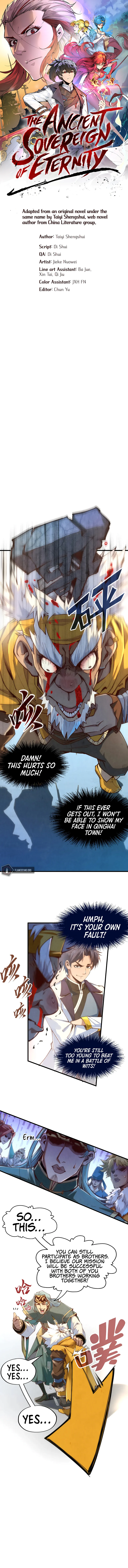 The Ancient Sovereign of Eternity Chapter 172 Page 1