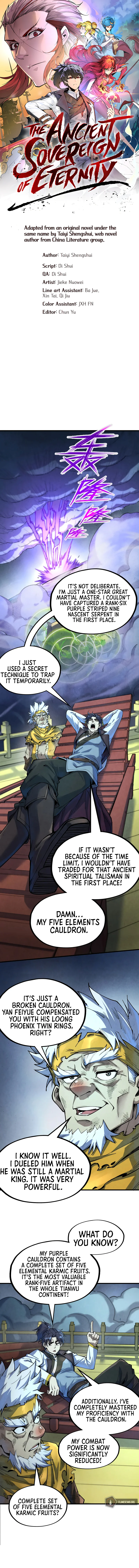 The Ancient Sovereign of Eternity Chapter 176 Page 2