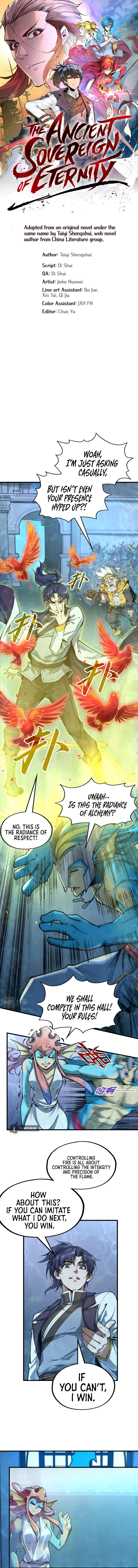 The Ancient Sovereign of Eternity Chapter 181 Page 1