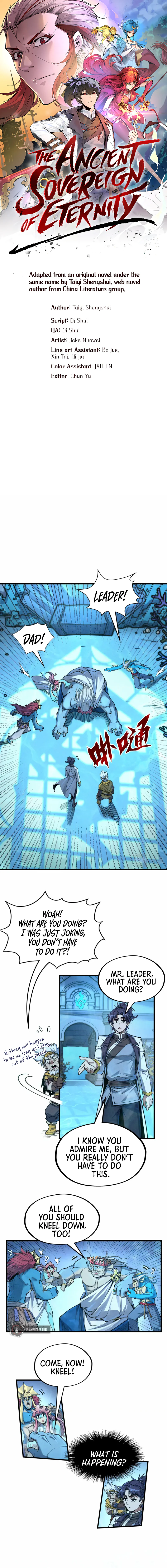 The Ancient Sovereign of Eternity Chapter 182 Page 1