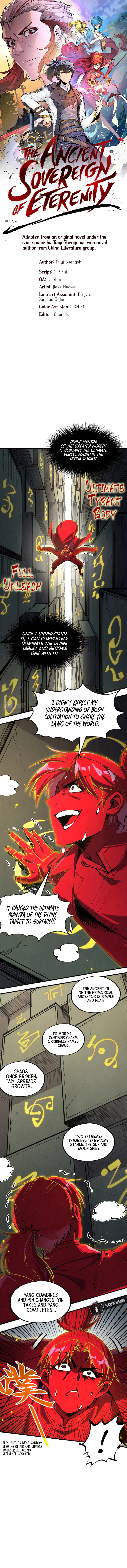 The Ancient Sovereign of Eternity Chapter 207 Page 2