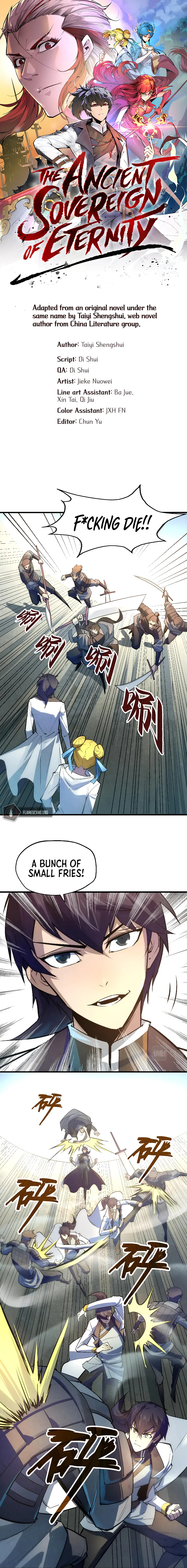 The Ancient Sovereign of Eternity Chapter 27 Page 1