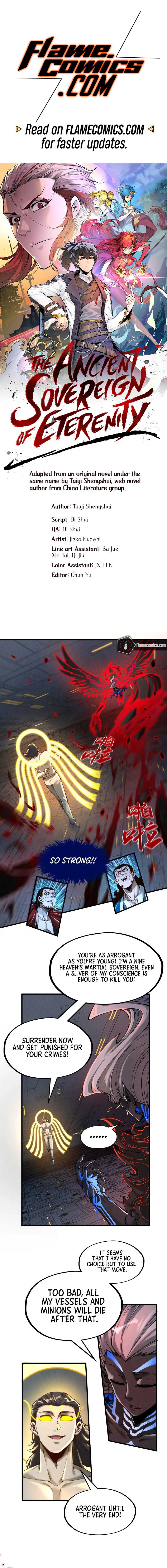 The Ancient Sovereign of Eternity Chapter 276 Page 2