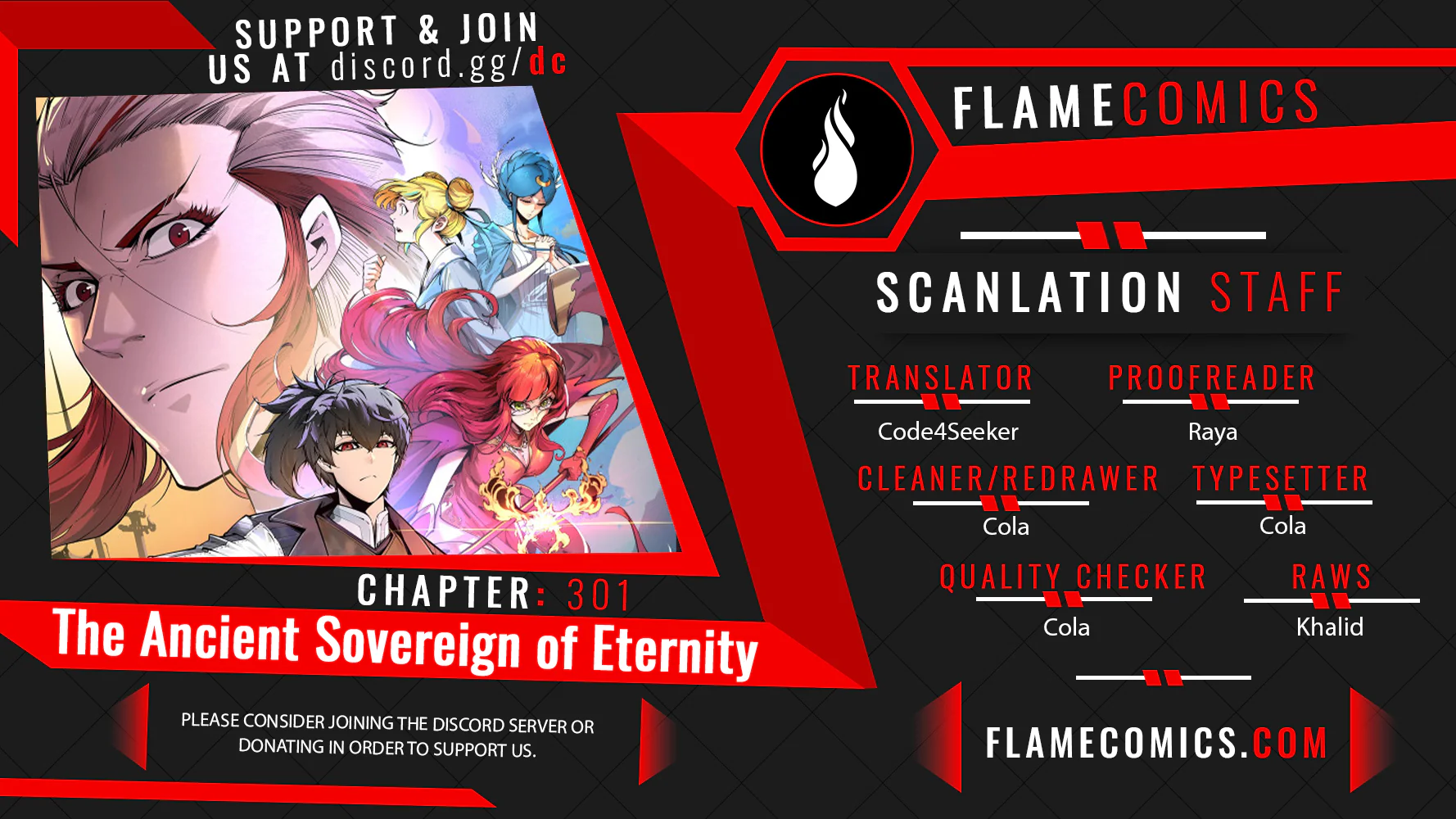 The Ancient Sovereign of Eternity Chapter 301 Page 1