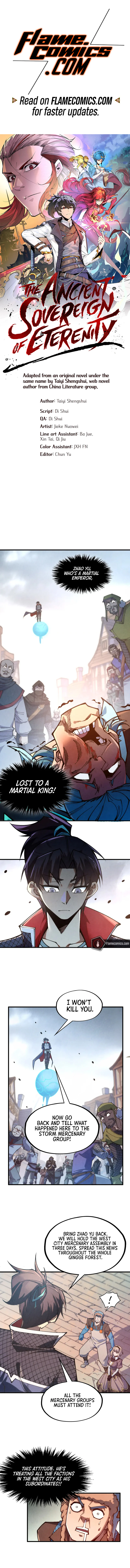 The Ancient Sovereign of Eternity Chapter 306 Page 2