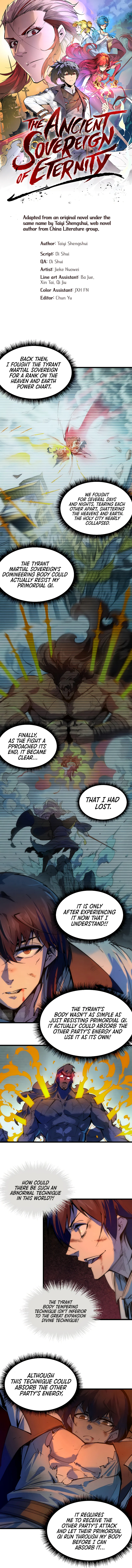 The Ancient Sovereign of Eternity Chapter 32 Page 1