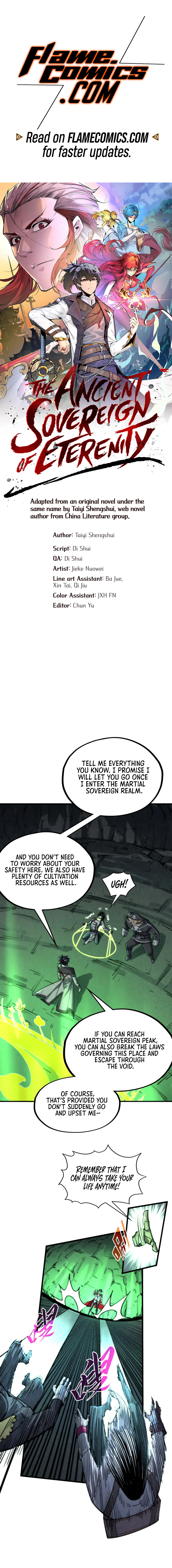 The Ancient Sovereign of Eternity Chapter 322 Page 2