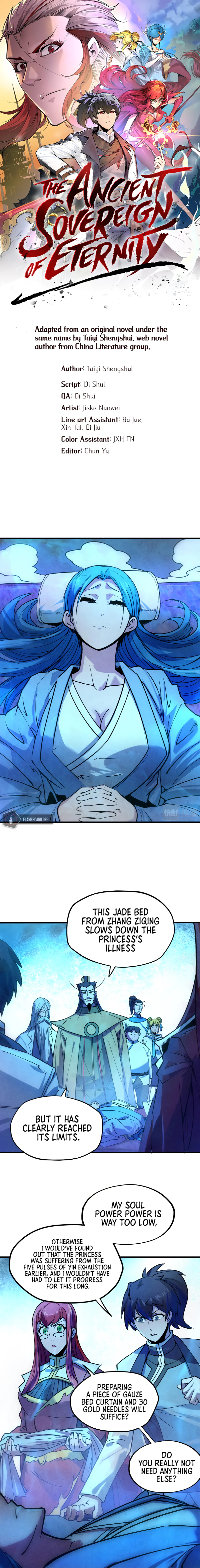 The Ancient Sovereign of Eternity Chapter 34 Page 1