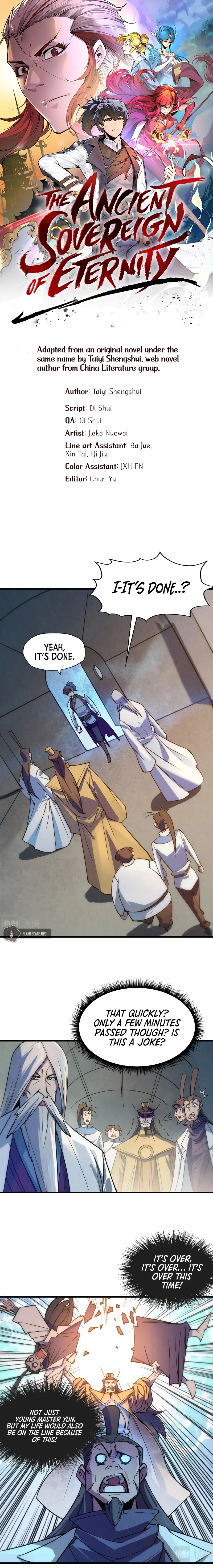 The Ancient Sovereign of Eternity Chapter 35 Page 1