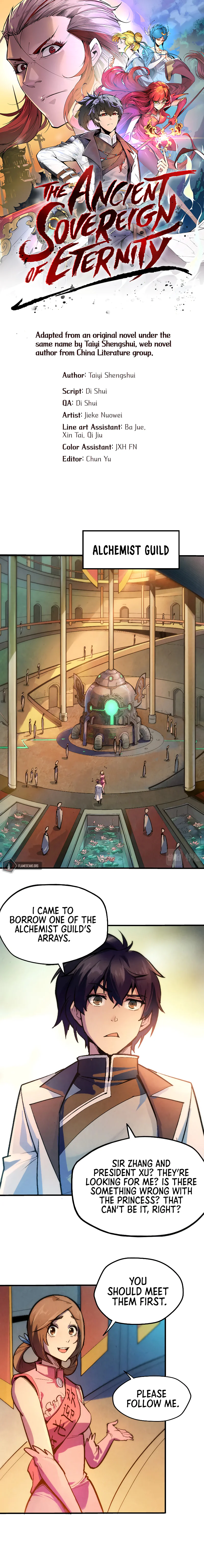 The Ancient Sovereign of Eternity Chapter 38 Page 1
