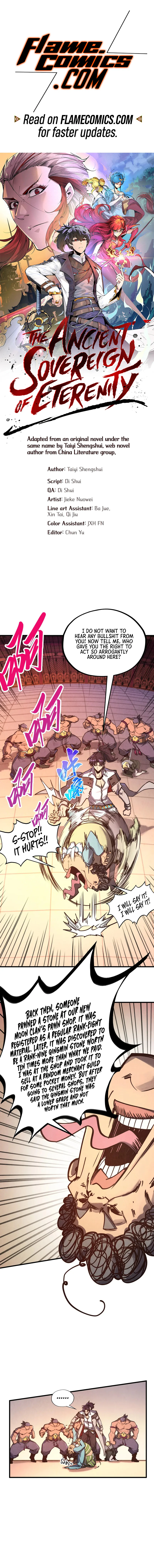 The Ancient Sovereign of Eternity Chapter 389 Page 2