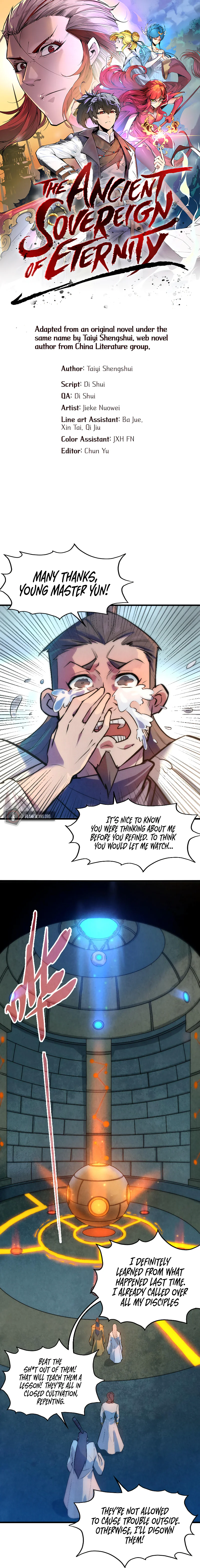 The Ancient Sovereign of Eternity Chapter 39 Page 1