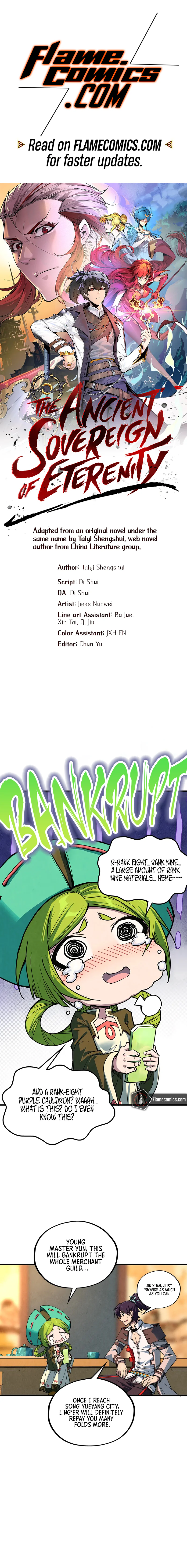 The Ancient Sovereign of Eternity Chapter 390 Page 2