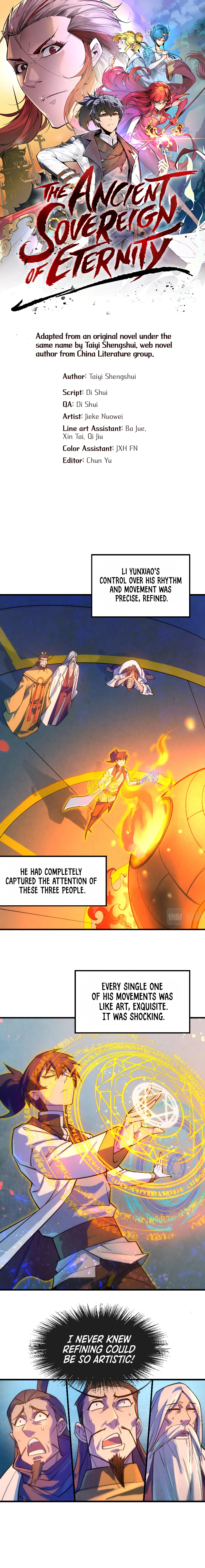 The Ancient Sovereign of Eternity Chapter 40 Page 1