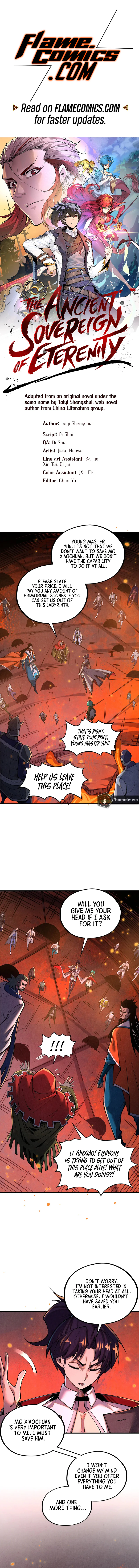 The Ancient Sovereign of Eternity Chapter 418 Page 2