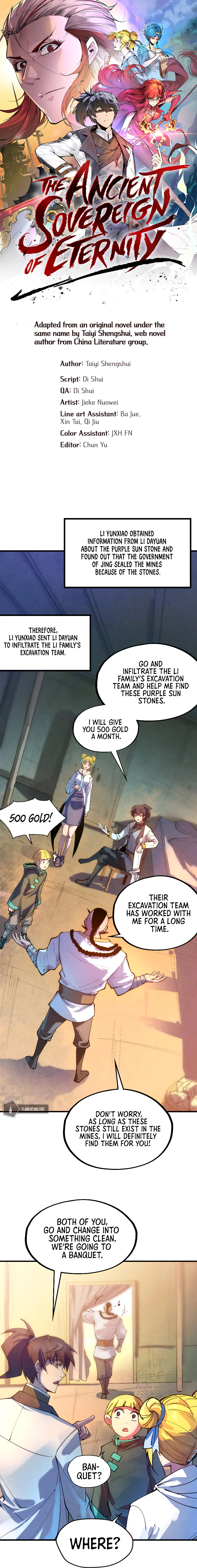 The Ancient Sovereign of Eternity Chapter 44 Page 1
