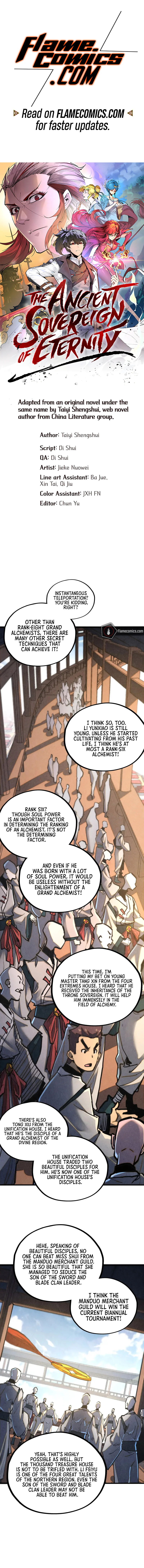 The Ancient Sovereign of Eternity Chapter 459 Page 2