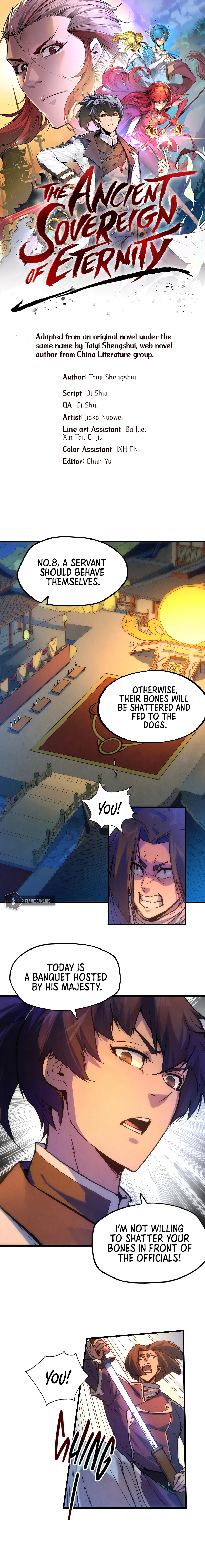 The Ancient Sovereign of Eternity Chapter 46 Page 1