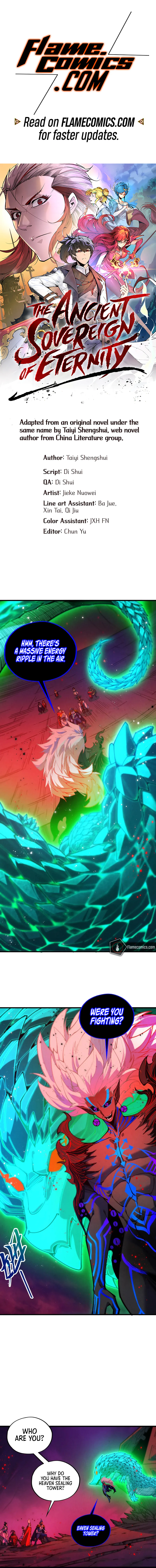 The Ancient Sovereign of Eternity Chapter 480 Page 2