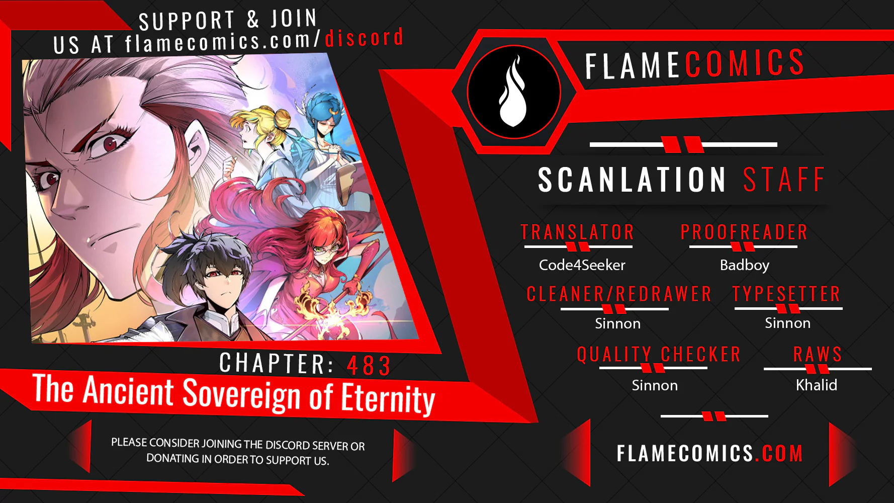 The Ancient Sovereign of Eternity Chapter 483 Page 1
