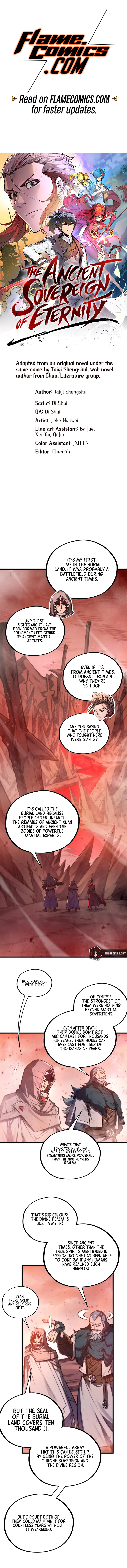 The Ancient Sovereign of Eternity Chapter 491 Page 2