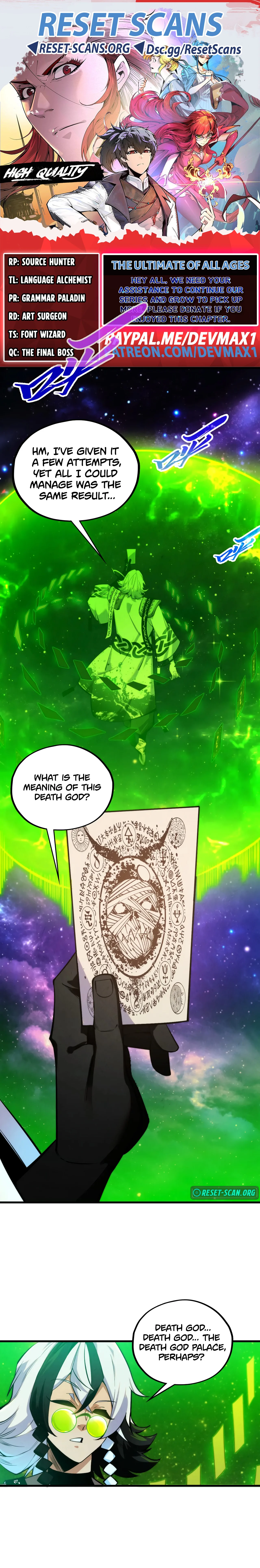 The Ancient Sovereign of Eternity Chapter 496 Page 1