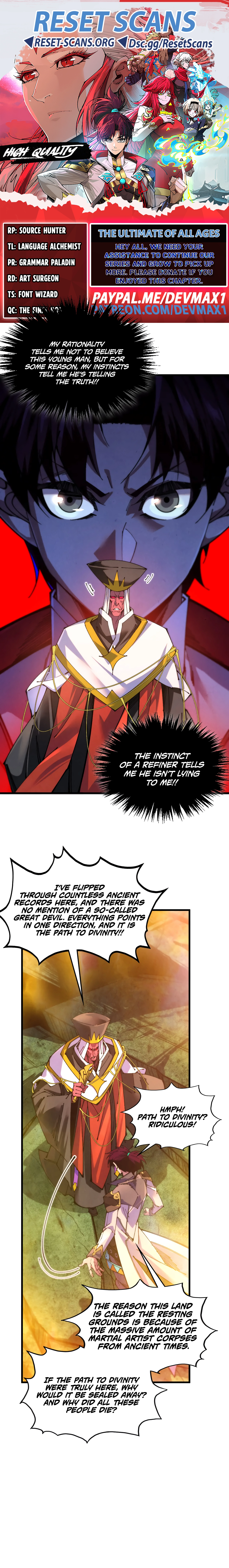 The Ancient Sovereign of Eternity Chapter 505 Page 1