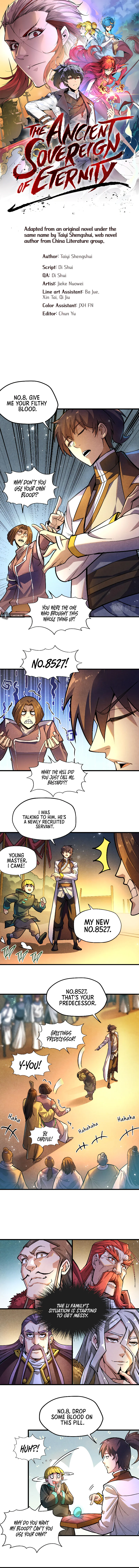 The Ancient Sovereign of Eternity Chapter 52 Page 1