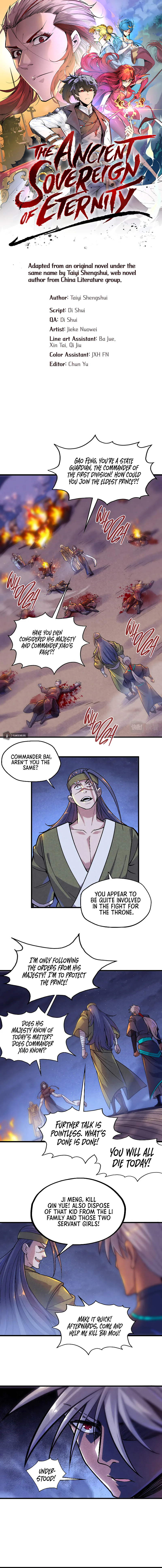 The Ancient Sovereign of Eternity Chapter 56 Page 1