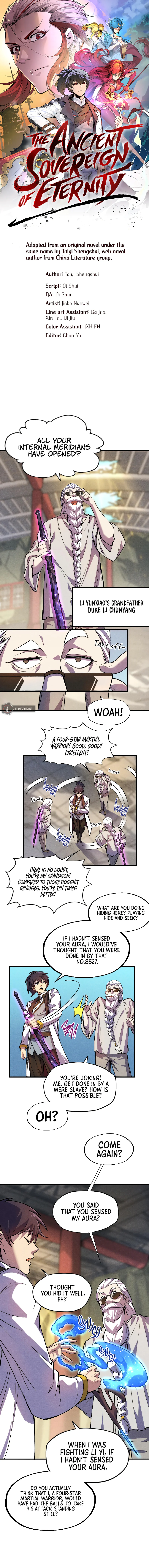 The Ancient Sovereign of Eternity Chapter 59 Page 1