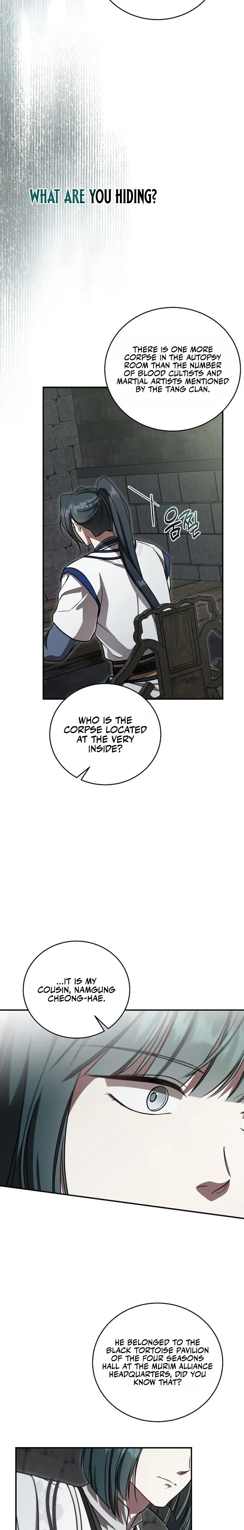 The Eldest Daughter of the Tang Clan of Sacheon Protects the Family Chapter 14 Page 22