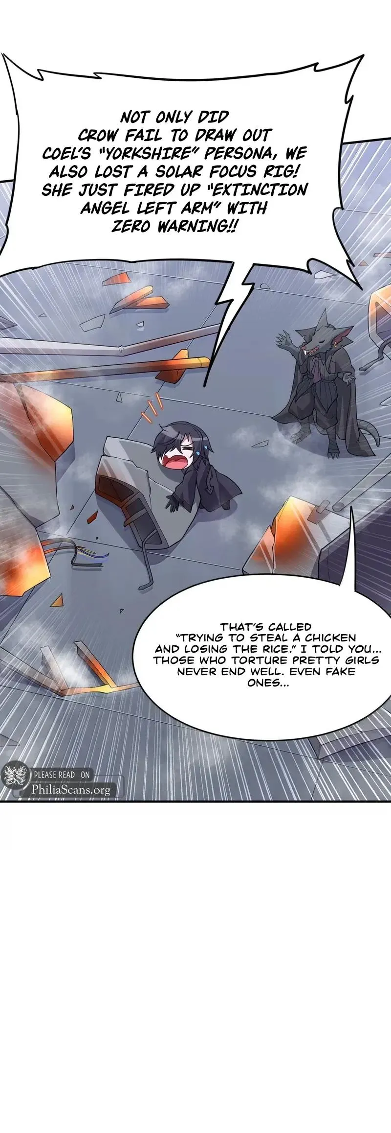 The Evil Alchemist Can't Handle His Own Experiment Chapter 56 Page 9